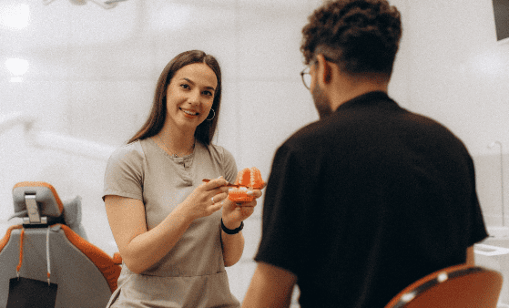 Explaining Teeth Whitening Treatment Explaining Teeth Whitening Treatment